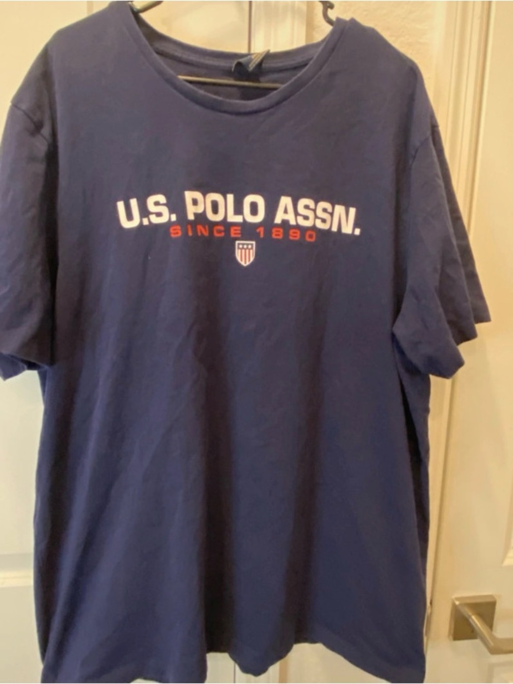 U.S. Polo Assn. Navy Short-Sleeve Logo Tee